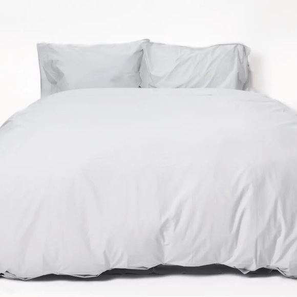 buffy Bedding Buffy Cotton Percale Duvet Cover Rain Queen Poshmark